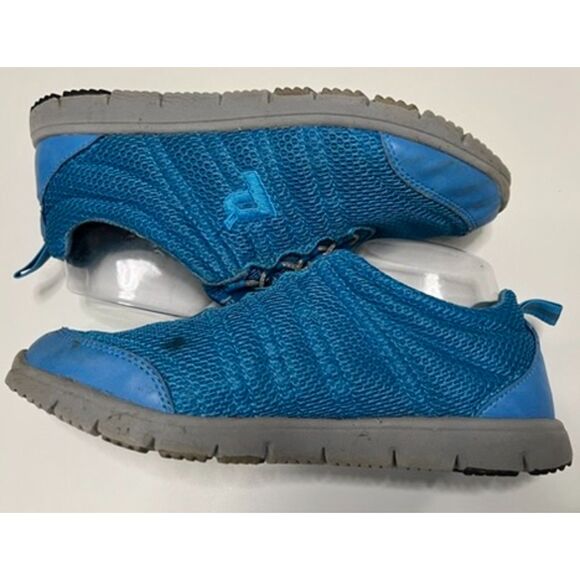 Propet TravelWalker II walking shoes in blue mesh. Size 8. - Picture 6 of 10